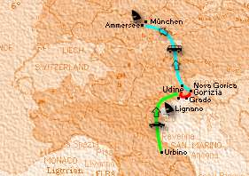 Urbino - Friuli - Germania