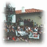 Getaria with a festival